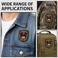 Prix d'usine direct échantillon gratuit étiquettes de vêtement tissu tissé coudre fer sur insigne brodé Patch de broderie pour chapeau vêtements