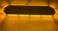 Barra de luces de advertencia LED aprobada por ECE R65 Class2 R10 de 30 pulgadas Barra estroboscópica de emergencia con controlador inalámbrico TBD9980