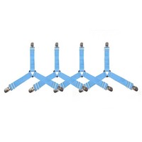 DS4549 Triangle Elastic Matratzen bezug Decken halter Verstellbare Spann bett klammern 4PCS Bettlaken halter Gurte Verschluss