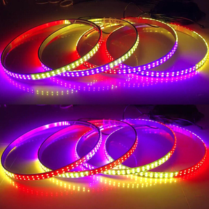 Jante de voiture RGB LED Double rangée et Double face, pour voiture, 50 pièces, personnalisées, couleur rgbw, musique, APP - Product Image 2