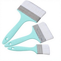 Pinceau d'artiste de 2 pouces, garantie 1 an, manche en plastique, qualité industrielle, personnalisable, pour peinture DIY