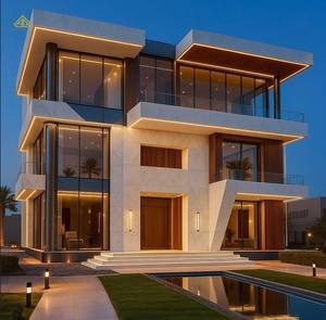 Personnalisation de la conception d'intérieur de villa moderne en 3D avec meubles pour la chambre à coucher, solution tout-en-un pour l'extérieur - Product Image 3