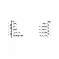 MCP4728-E/ DAC à sortie quadri-polaire 12 bits avec buffer I2C 2.7V-5.5V MSOP-10, puce IC SMD originale
