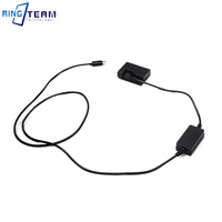 PD à DC 3.0*1.1mm Câble + LP-E10 Batterie Factice DR-E10 Coupleur CC ACK-E10 pour Caméra 1100D 1200D 1300D Baiser X50 Rebelles T3 T5 T6