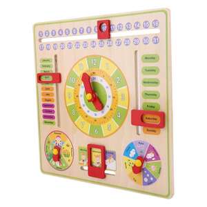 Jouet <span class=keywords><strong>calendrier</strong></span> et horloge <span class=keywords><strong>en</strong></span> <span class=keywords><strong>bois</strong></span> pour enfants - <span class=keywords><strong>Calendrier</strong></span> <span class=keywords><strong>en</strong></span> <span class=keywords><strong>bois</strong></span> éducatif pour enfants - Product Image 6