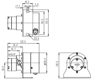 وصل حديثًا مضخة تروس صغيرة دقيقة مضخة تبريد دوران 24 W محرك بدون فرش للشحن كومة - Product Image 5