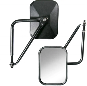 กระจกมองข้างสีดำรุ่นใหม่ XMAXVISION RR สำหรับรถจี๊ป แรงเลอร์ JK JL TJ YJ CJ - Product Image 1