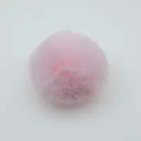 Pompon en fausse fourrure 8 cm Boule de fourrure Pompon en fourrure