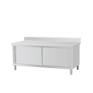 VICTORY Factory Supply Stainless Steel <b>Work</b> <b>Table</b> SS Cabinet Inox Bakery Equipment Food-Grade Powder Coating Commercial Kitchen - Product Image 5