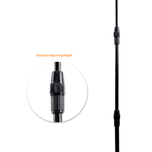 Support de partitions portable professionnel noir réglable en hauteur et en angle K-8222B - Product Image 4