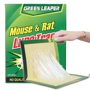 Gelişmiş yapışkanlık büyük fare tutkal tuzakları uçan yılan haşere kontrolü için fare kapanları yapışkan ped kurulu - Product Image 1