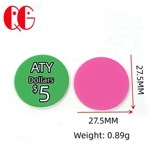 Cứng màu nhựa tiền xu, đánh dấu và đĩa cho Bingo chip, tiddly winks, cờ, và khác Board Game chơi miếng - Product Image 2