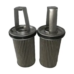 Purchase of power plant cylindrical 316 stainless steel pleated filter industrial filter