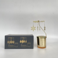 Vente en gros de bougies parfumées de luxe en verre organique avec mèche en bois, emballage en boîte, personnalisable avec logo, pour boîtes en tube de papier en vrac