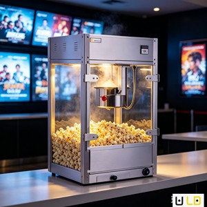 Machine à Popcorn Commerciale Sphérique Automatique avec Moteur Électrique et Capacité de Production de Popcorn - Product Image 6