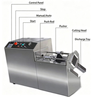 Populaire groothandel ShiBanWan stabiele continue voedingsmachine 220V 370W motor fruit- en groentestripjesmachine 200-300kg/u snack