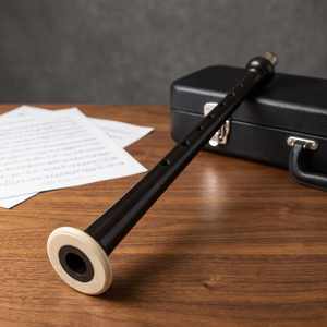 Thistle Rose Enterprises BOMBARD CHANTER 1 KEY-Pipe Chanter Modèle en bois finition noire TRE - Product Image 3