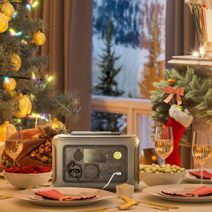 <span class=keywords><strong>ALLPOWERS</strong></span> Centrale électrique portable 300Wh Générateur solaire pour la maison Alimentation d'urgence sans interruption UPS - Product Image 2