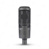 Microphone à condensateur USB TNH AT2020 AT2020USB+ avec support et câble USB pour enregistrement en studio, vlogging, streaming en direct et jeux