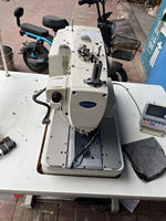 Machine à coudre industrielle informatisée Brother 9820 d'occasion du Japon pour boutonnières et œillets, à vendre