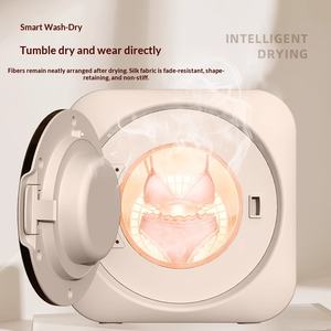 เครื่องซักผ้ากางเกงในแบบติดผนังอัตโนมัติเต็มรูปแบบ ขนาดเล็ก มินิ ซักและระบายน้ำในตัว พร้อมระบบอุณหภูมิสูง - Product Image 4