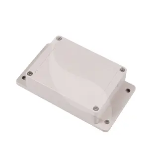 Outdoor project electronic battery plastic enclosure ip65 waterproof abs junction box with flanges