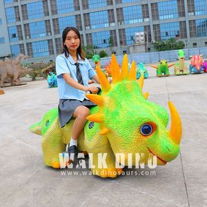 Équipement d'animation réaliste pour enfants : Dinosaures à chevaucher pour centres commerciaux et parcs d'attractions - Product Image 1