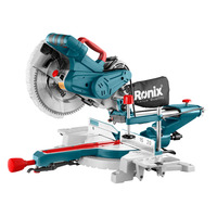 Ronix 5302 Power เลื่อย2000W 255Mm Brushless Compound เลื่อน Miter Saw เครื่อง