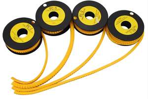 Tubi Flessibili Numerati in PVC EC-0 EC-1 EC-2 EC-3 per Marcatura Cavi e Fili - Product Image 6