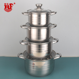 Juego de utensilios de cocina de acero inoxidable, juego de utensilios de cocina RF de estilo europeo <span class=keywords><strong>Milano</strong></span>, Color Original con tapa de vidrio transparente, 12 piezas - Product Image 6