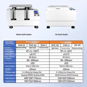 معدات تسخين مخبرية، حاضنة هزازة ذات درجة حرارة ثابتة، هزاز صغير للطاولة طراز SHA-B، صنع في الصين - Product Image 2