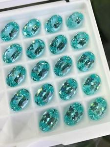 Nouveauté 2024 : Bijoux sur mesure, pierres cultivées en laboratoire rouges/roses 5x5mm, 0,5-20 carats pour la fabrication de bijoux - Product Image 4