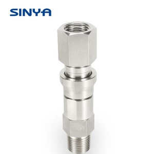 Thiết Bị Khớp Nối Nhanh Trong Phụ Kiện Ống Phụ Tùng Thủy Lực Thép Không Gỉ Áp Suất Cao 3000 PSI NPT Male Ends Adapter - Product Image 2