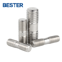 Titanium Fasteners DIN 938 Inconel 718 M8 M10 M12 M14 M16 Double Head Stud Bolt
