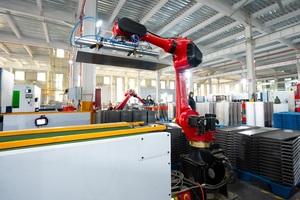 Robot palettiseur automatique à 6 axes avec ventouses pour le chargement, le déchargement et la manutention de tôles métalliques par laser CNC - Product Image 2