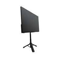 Support d'écran télescopique réglable en hauteur pour ordinateur de bureau, support de moniteur portable en aluminium avec VESA, vente chaude