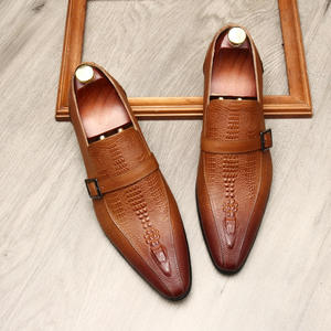 Zapatos de Cuero Formales Casuales de Diseñador de Lujo para Hombre, Estilo Británico, Suela Oxford Blanca, Diseño Puntiagudo de Moda Juvenil - Product Image 4