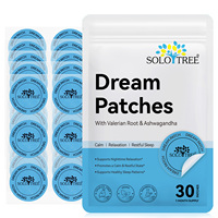 Patchs Transdermiques Solotree Marque Privée 30 Unités Vitamines Bien-être Sommeil Apaisement Relaxation Soutien Rêve pour Hommes & Femmes
