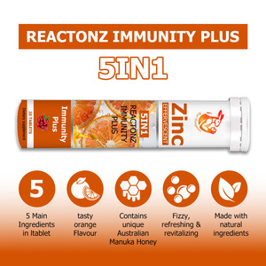 Comprimés effervescents de zinc à marque privée : Complément pour la récupération et la recharge à chaque gorgée, stimule l'immunité, comprimés savoureux et rafraîchissants - Product Image 5