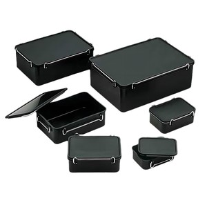 Plastic <b>Storage</b> <b>Box</b> Rectangle Lightproof With Lid For <b>Kitchen</b> Food Container 50mm Inner Diameter 10mm Wall Thickness - Product Image 1