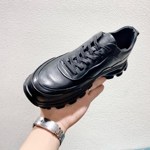 Hot Selling Men's <strong>Waterproof</strong> Lighted Antiskid Rubber <strong>Sneakers</strong> Sports Shoes Breathable Genuine Leather Autumn Spring Summer - Product Image 3