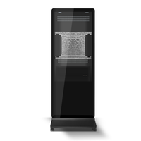 Écran tactile LCD Affichage numérique Kiosque Boîtier Smart TV pour l'éducation Magasin de détail Orientation avec support au sol