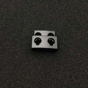 Пользовательские экологически чистые 4 мм тумблер с двумя отверстиями без никеля, эластичный шнур для различных продуктов - Product Image 2