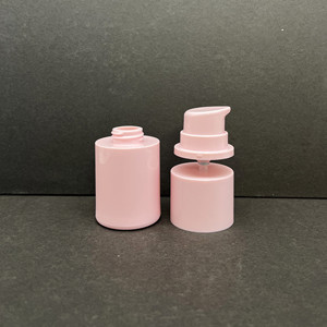 Boîtes de crème rose et récipients à tête rotative, prix de gros 50ml 120ml flacon cosmétique pour sérum avec Loti sans air - Product Image 4