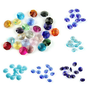 Perles de cristal octogonales personnalisées, pour lustre de jardin, breloque d'extérieur, vente en gros, pièces - Product Image 3