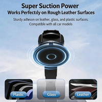 Ventilateur de voiture portable à ventouse, alimenté par USB, 3 vitesses réglables, ajustement universel, matériau ABS, charge Type-C 5V/2A, ventilateur de refroidissement pour véhicule