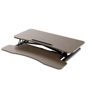 NBJOHSON Station de travail portable Convertisseur de bureau assis-debout avec élévateur pneumatique Hauteur réglable Riser de jeu Design pliable - Product Image 3