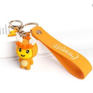 מותגי יוקרה מעצב אופנה מיני אופנה 3D אנימה keychain מיני pvc קריקטורה תיק גומי קסומים אביזרים שרשרת פלסטיק סיליקון - Product Image 2