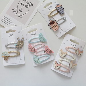 <span class=keywords><strong>Set</strong></span> di fermaglio per <span class=keywords><strong>capelli</strong></span> in plastica a forma di animale da <span class=keywords><strong>bambina</strong></span> fatta a mano forcine per <span class=keywords><strong>capelli</strong></span> Glitter per <span class=keywords><strong>capelli</strong></span> <span class=keywords><strong>accessori</strong></span> per fabbrica di feste - Product Image 5