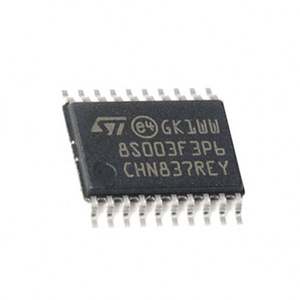 Microcontroladores y procesadores, Fpga IC MCU 8BIT 8KB FLASH 20TSSOP STM32F STM8S003F3P6TR - Product Image 1